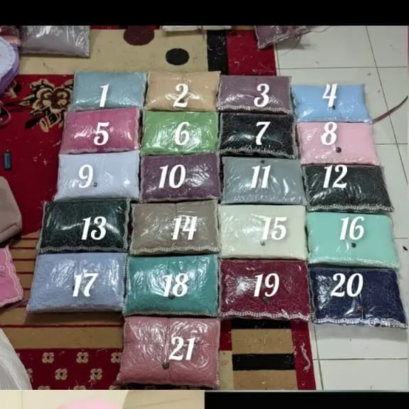 Mukena Premium Dewasa KIRANA Renda Mix Bordir Manual 3 in 1 Super Mewah Khas Tasikmalaya Telekung Sholat Katun Bunga atasan bawahan Lembut Nyaman Lembut Nyaman Muslim Mukenah Cantik 7