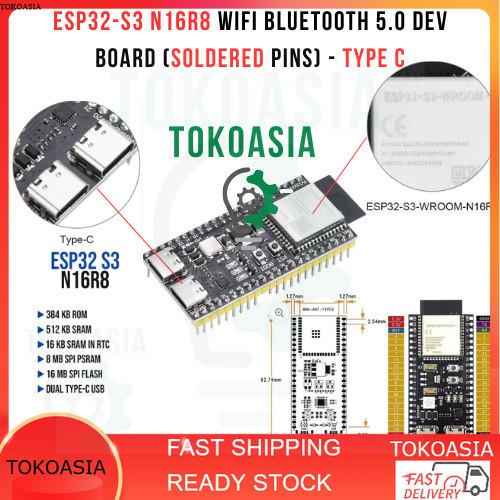 Jual ESP32-S3-DevKit C ESP32 S3 N16R8 Development Board WiFi ...