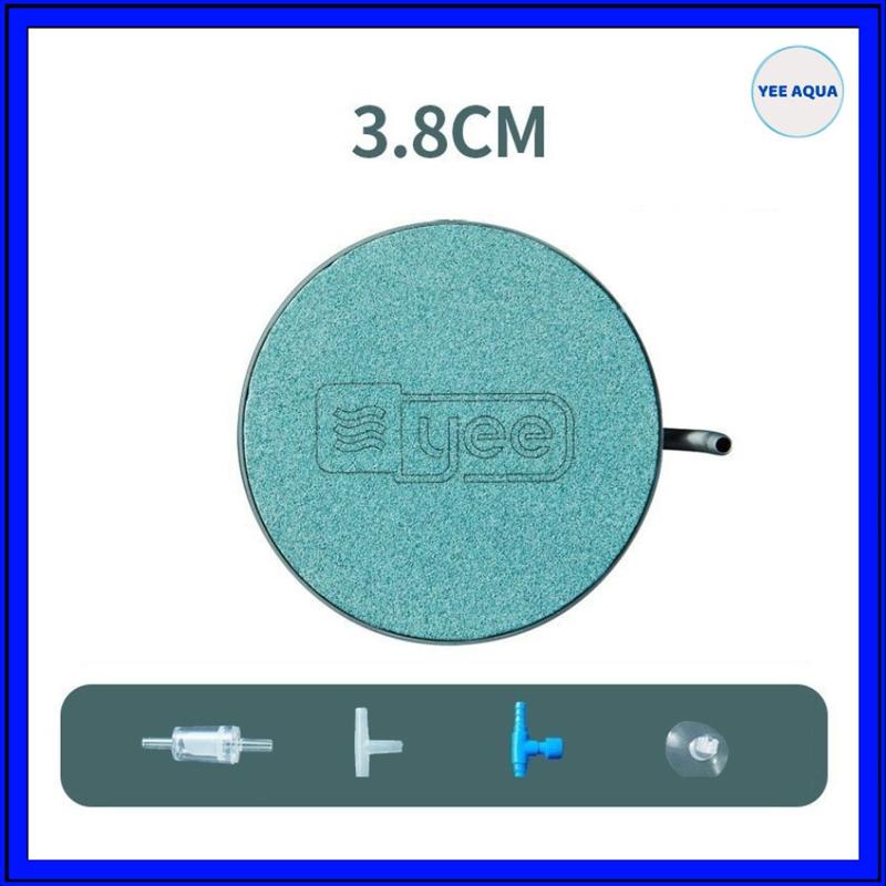 Đĩa Sủi Nano YEE Size (3.8-5.8cm-7.8cm) - Có Sẵn Van Điều Chỉnh Oxy, Đĩa Sủi Cao Cấp (KHÔNG GỒM MÁY SỦI) đầu  sủi 6