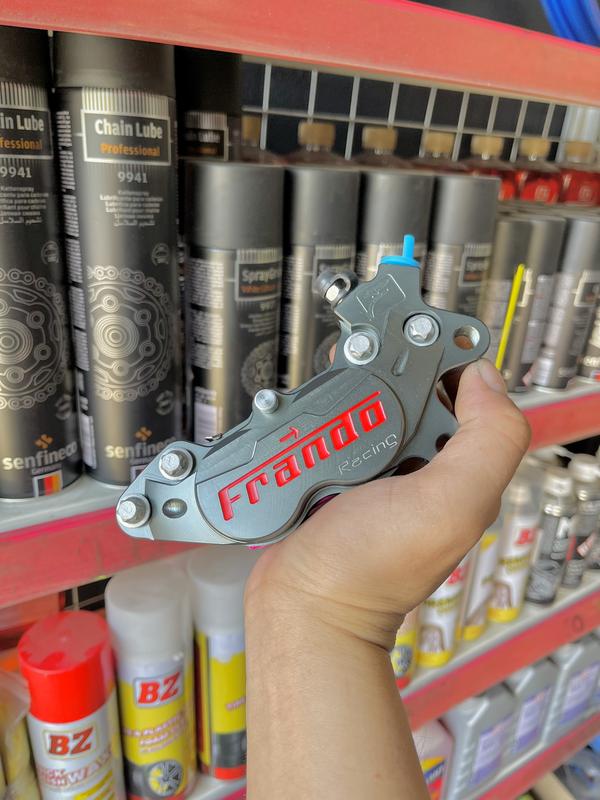 Phanh Dầu Heo Frando 4 Pis siêu nét gắn mọi dòng xe