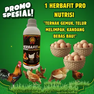 terbaru1 HERBAFIT PRO 60 ml - OBAT AYAM NGOROK FLU BERAK PUTIH SNOT LEMAS GAK NAFSU MAKAN BERAK PUTIH GEJALA ARATANPROMO