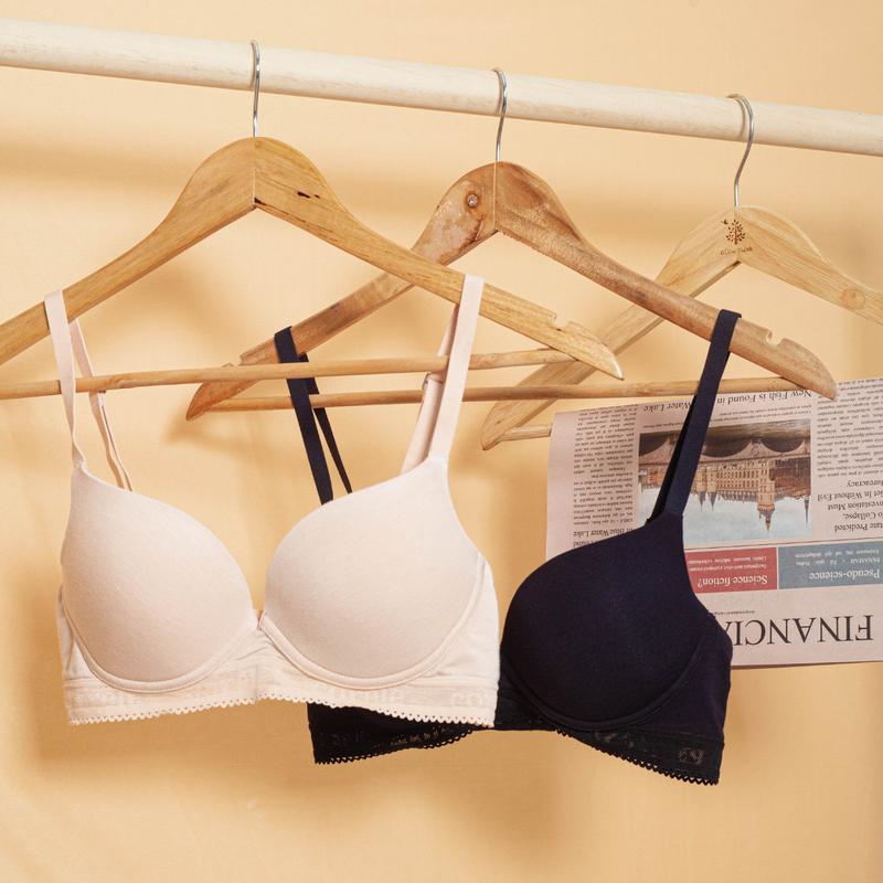 [MUA 2 ÁO TẶNG 2 QUẦN THUN LẠNH 139K] Áo ngực sợi tre Corèle mút mỏng nhẹ, không gọng không hằn ngấn, bản lưng lớn chữ U che khuyết điểm, chuẩn an toàn quốc tế từ Corèle Pháp- 30138A Bra Áo Ngực Nữ Women Top Nhung