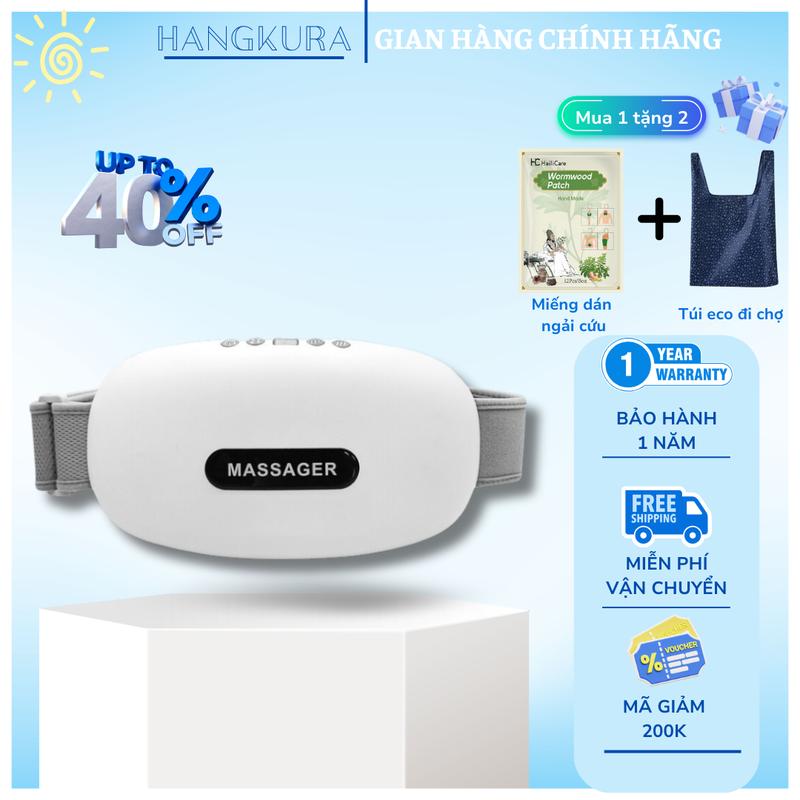 Máy Massage Giảm Mỡ Bụng, Đai Massage Đánh Tan Mỡ Bụng Cao Cấp, Có Đèn Hồng Ngoại Tích Hợp Đá Nóng Hymalaya Giúp Giảm Mỡ 1