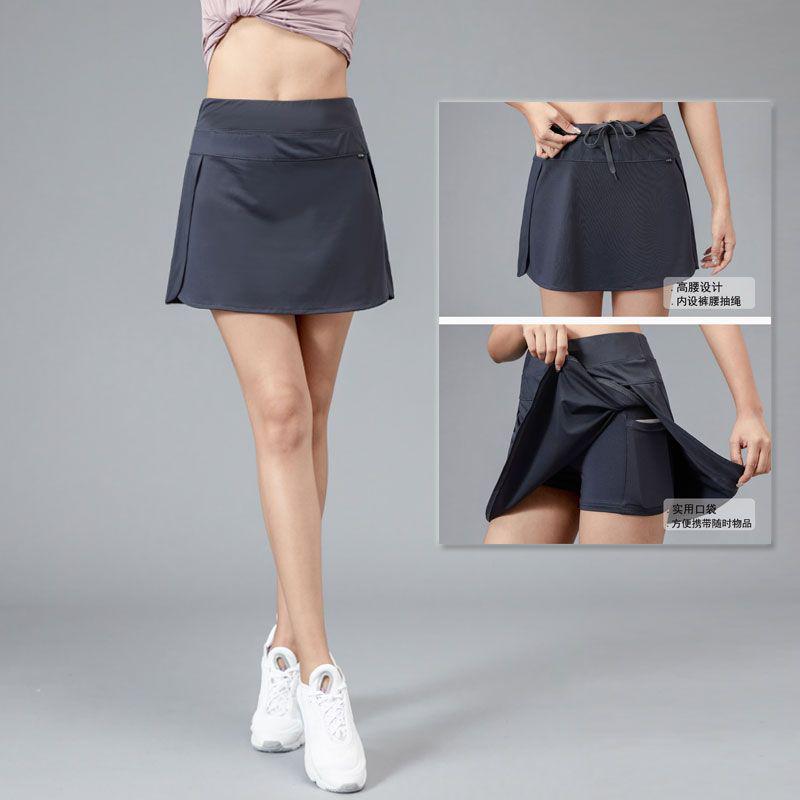 Váy Thể Thao, YONEX, Dành Cho Nữ, Chạy Bộ, Thể Dục, Yoga, Marathon, Váy Ngắn, Thấm Hút Mồ Hôi, Nhanh Khô, Thích Hợp Để Tập Luyện Cầu Lông, Hàng Mới Về 3