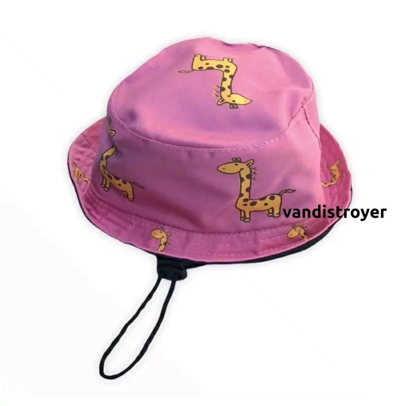 Topi Bucket Anak Balita Laki laki Perempuan 1 2 3 4 5 6 7 8 Tahun Outdor 2