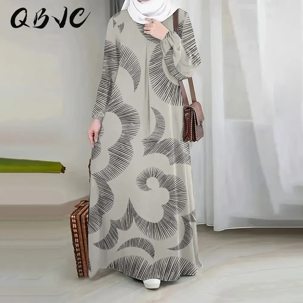 knee length dresses for ladies Red Embellished Top Detail Islamic Long Evening Dresses Long Sleeve Ottoman Caftan 40