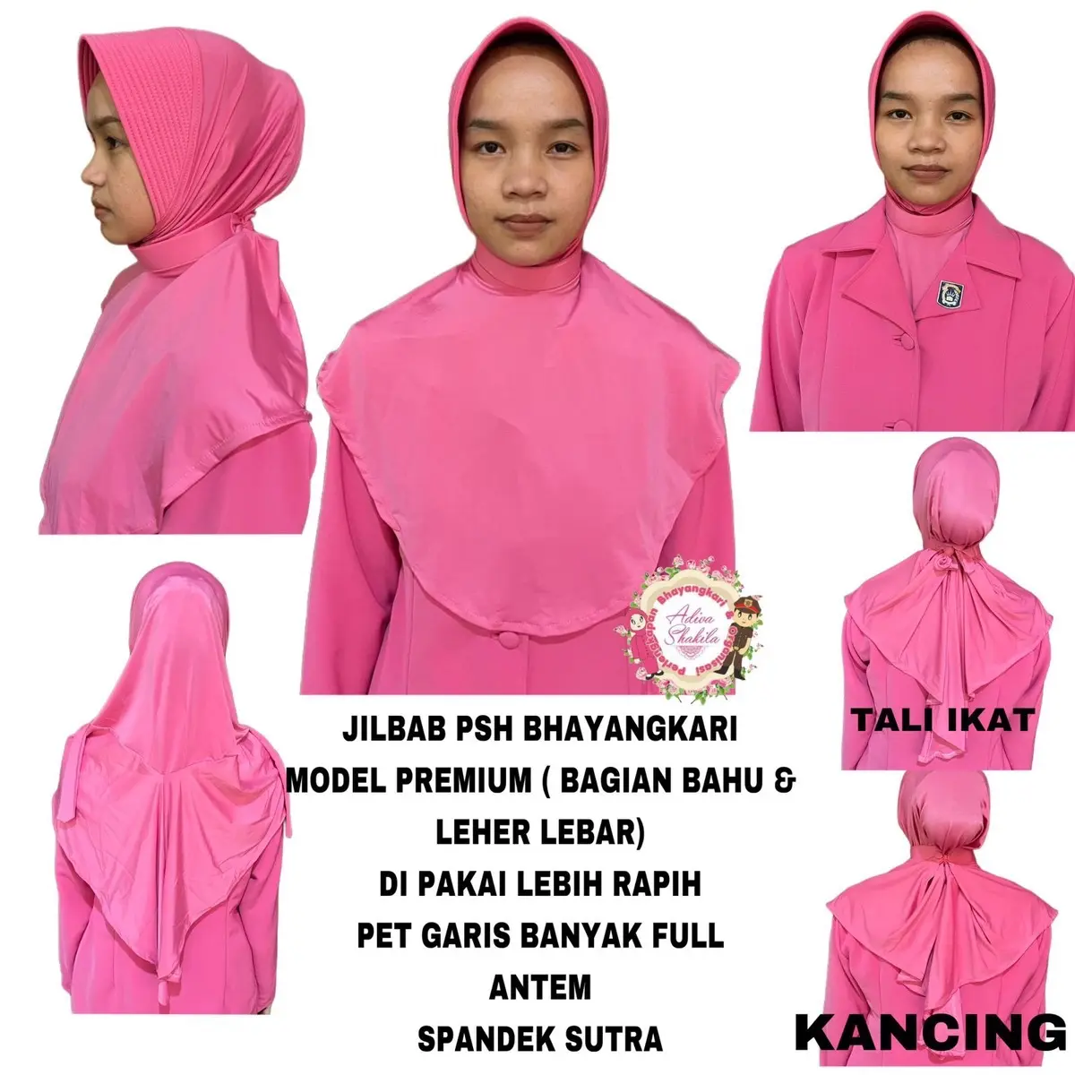 JILBAB PSH BHAYANGKARI PREMIUM