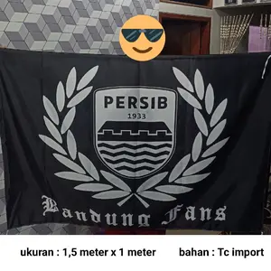 BENDERA KU - BENDERA PERSIB BANDUNG FANS FLAG BESAR TERMURAH