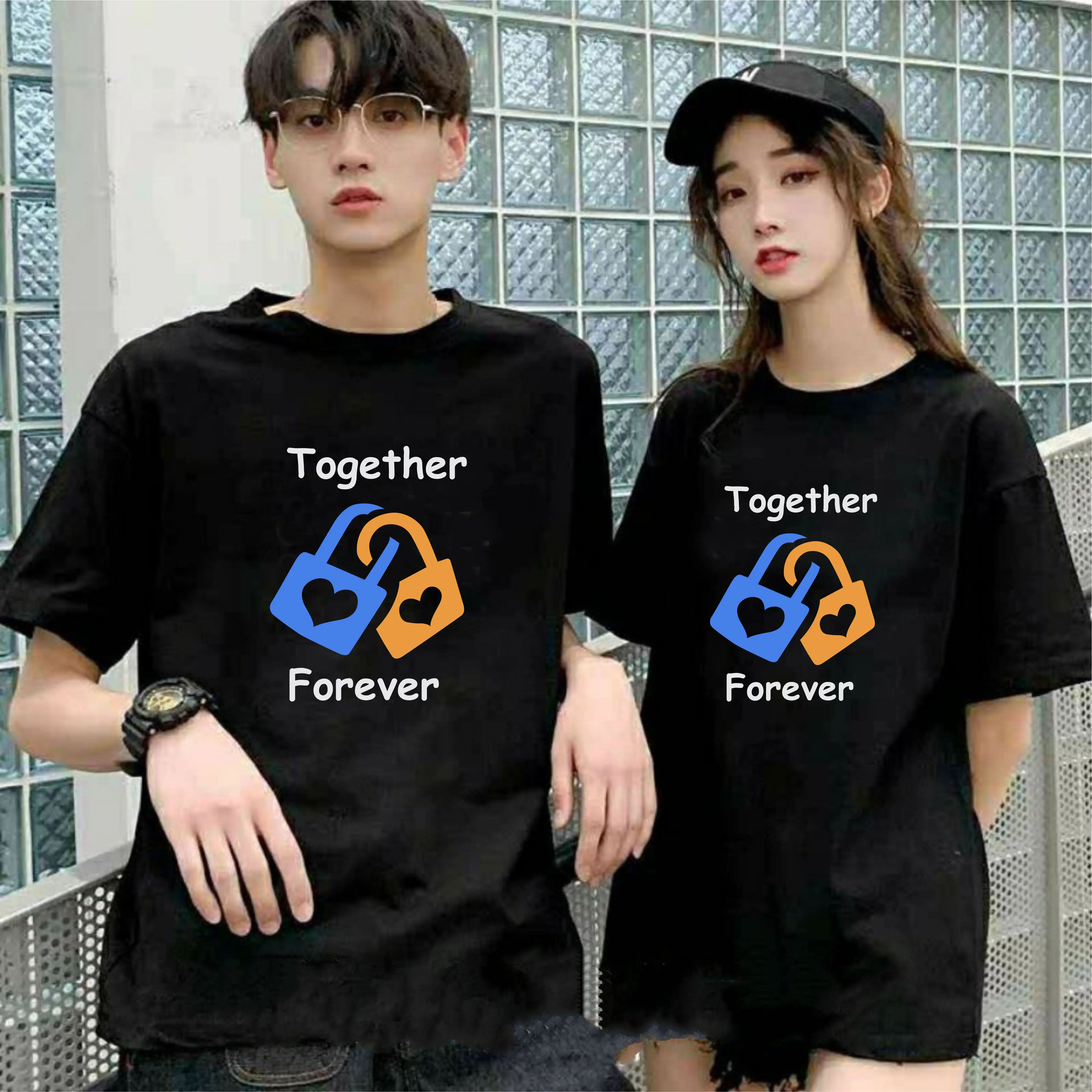 KAOS DISTRO VALNETINE COUPLE PASANGAN / KAOS UNISEX / KAOS MURAH / PRINTDIGITAL