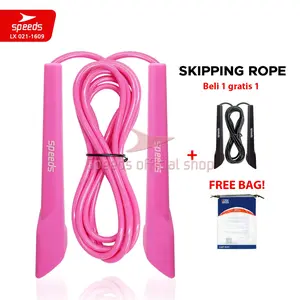 SPEEDS Skipping Lompat Tali Loncat Jump Rope Alat Olahraga Anak Remaja Dewasa Outdoor Portable  021-1609