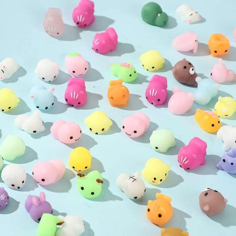Product Introduction of 50-5PCS Mochi Squishies Kawaii Anima Squishy Kids Antistress Ball Squeeze Party Favors Stress Relief Toys For Birthday 14