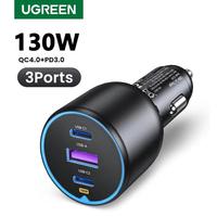 Gambar Ugreen Car Charger Mobil 130W USB Type C Fast Charge PD Q.C - CAR CHARGER UGREEN 130W - BLACK - UGREEN 35025 dari GGSTORESBY Kota Surabaya 2 Tokopedia