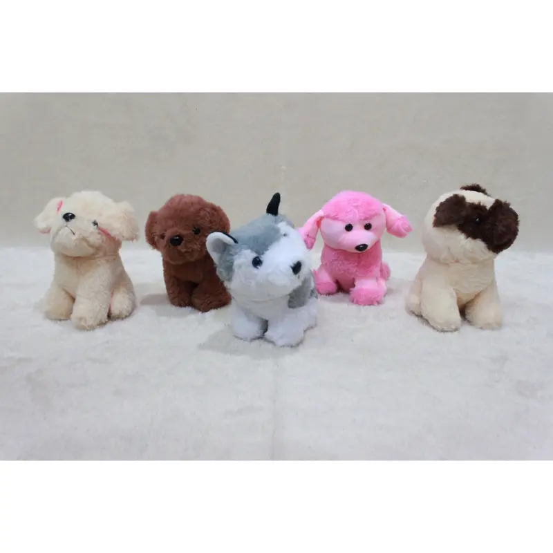 Boneka Anjing Lucu Husky Puddle Puppy Buldog 1