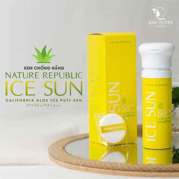 KEM CHỐNG NẮNG ICE SUN NATURE TEPUBLIC 100ML
