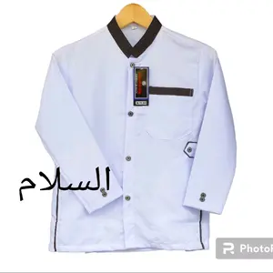 sarko sarung dan baju koko jasko anak laki-laki umur 9-15 th Muslim Panjang Katun Motif Turki