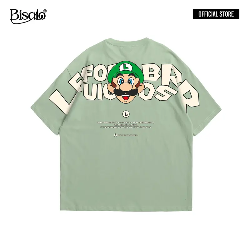 T-shirt Kaos Pria Wanita lengan pendek motif "LUI G" Combed Printing Digital Soft Distro Oblong Baju Keren bajudistro 4