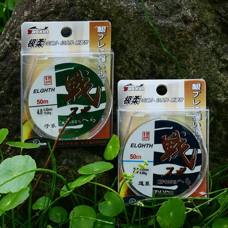   Mua Trục Tặng Thẻo  Cước trục cước thẻo yaoxin 50m dây câu đài dây câu cá giá rẻ 