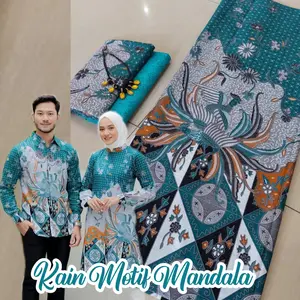 Kain Batik Meteran Bahan Katun Prima Panjang 2 Meter Bisa COD Motif Mandala batik parang