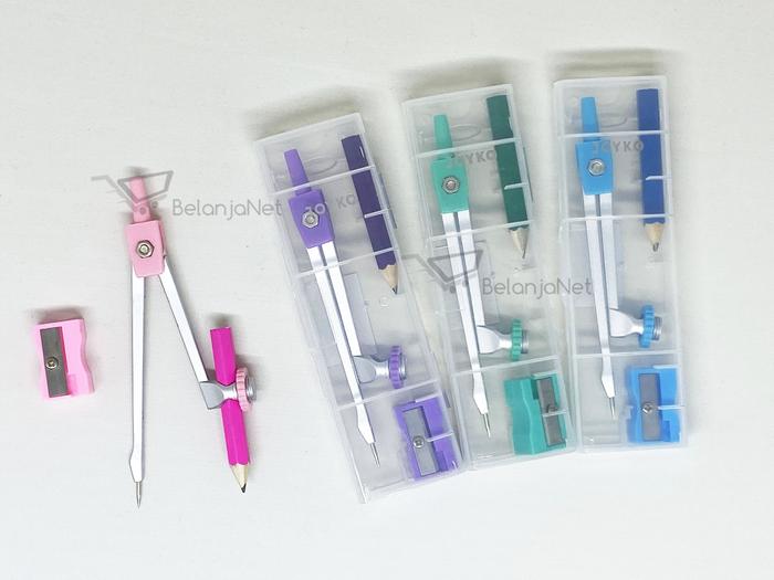 Gambar Jangka | Math Set Joyko MS-55 dari BelanjaNet Kota Administrasi Jakarta Utara Tokopedia