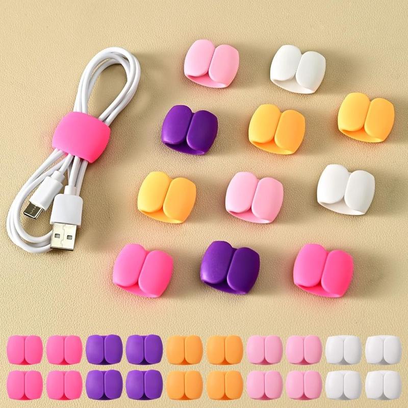 Product Introduction of Portable Rubber Cable Winder Clips Multifunction Winder Cable Protector Headset Data Line Storage 14