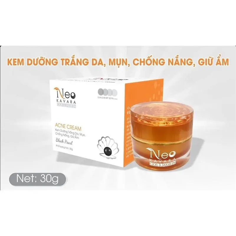 Kem Neo Kavara Collagen dưỡng trắng da ,mụn chống nắng, giữ ẩm 30g