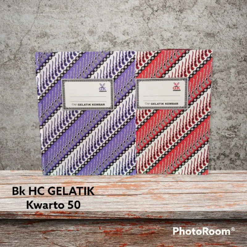 BUKU TULIS MURAH BATIK KWARTO ISI 100 ISI 50 GELATIK hard cover