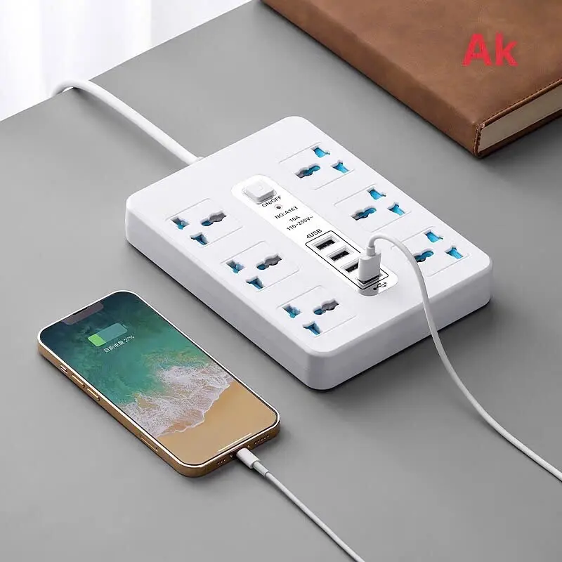 ￼Ổ điện đa chức năng - ổ cắm điện chống giật, cổng TYPE C thế hệ mới và USB 5V sạc nhanh
