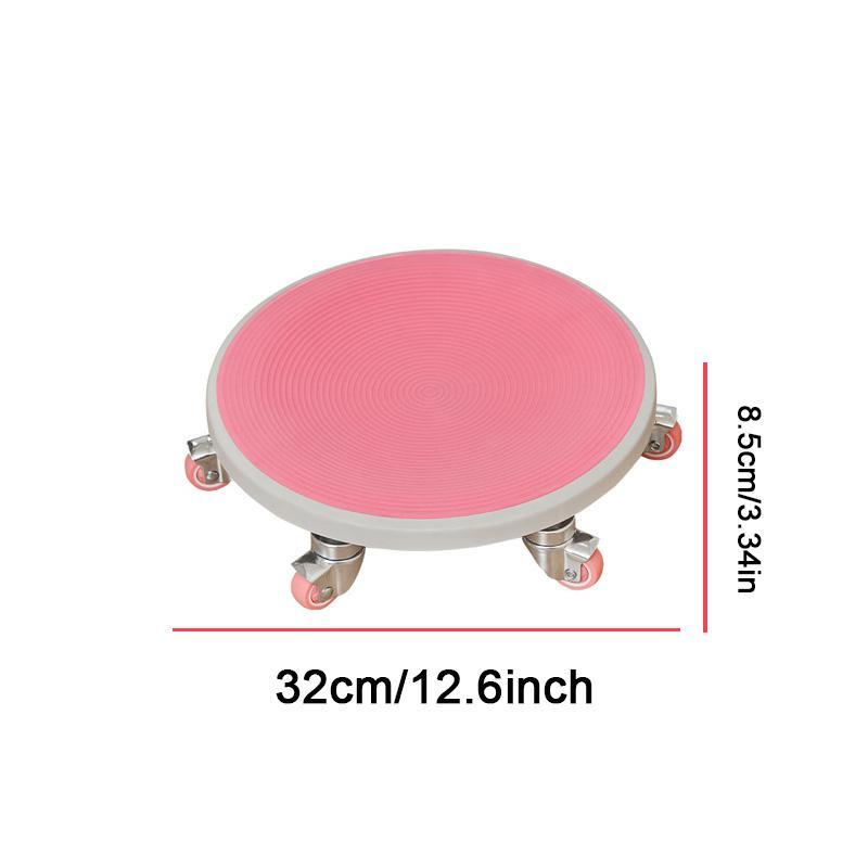 Product Introduction of Six-wheel ABS Trainer Plate, Ultra-quiet Thickened Bearing Six-wheel Sliding Plate, Fitness Equipment for Home Gym 1