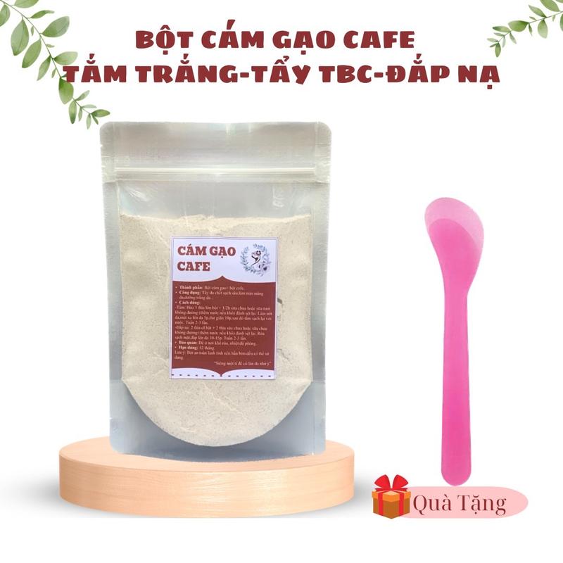 [kèm que]Bột cám gạo cafe tẩy da chết đắp nạ tắm trắng Skincare Nữ bột  ủ bột  ủ bột  trà ủ  trắng body  mask
