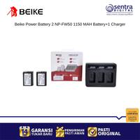 Gambar Beike Power Dual Battery NP-FW50 1150 MАH + Charger For Sony A6000 A6400 dari Sentra Digital Kota Surabaya 1 Tokopedia