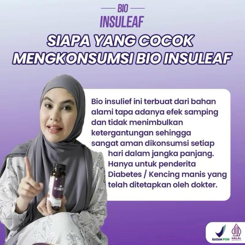 Bio Insuleaf Original 6 Botol Halal dan BPOM 3