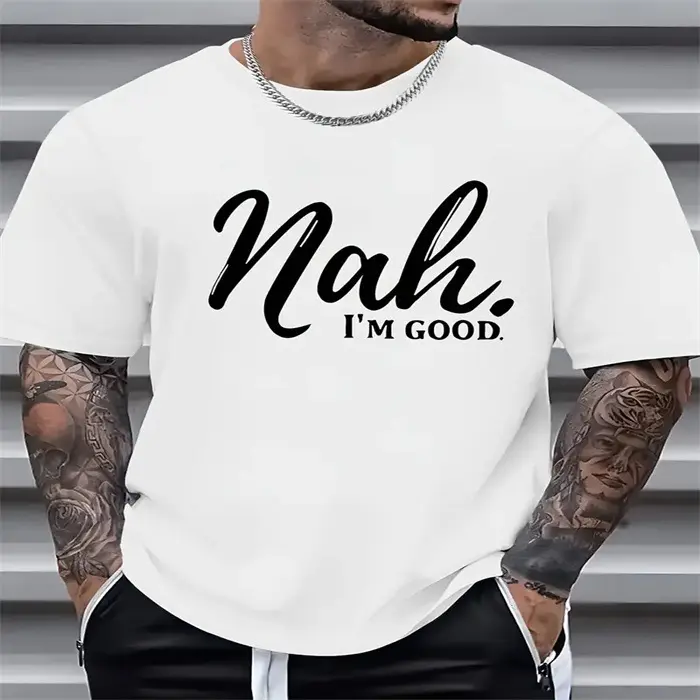 2025 Summer New European and American Style 3DT Men's T-shirt Fashion Personalized Printing