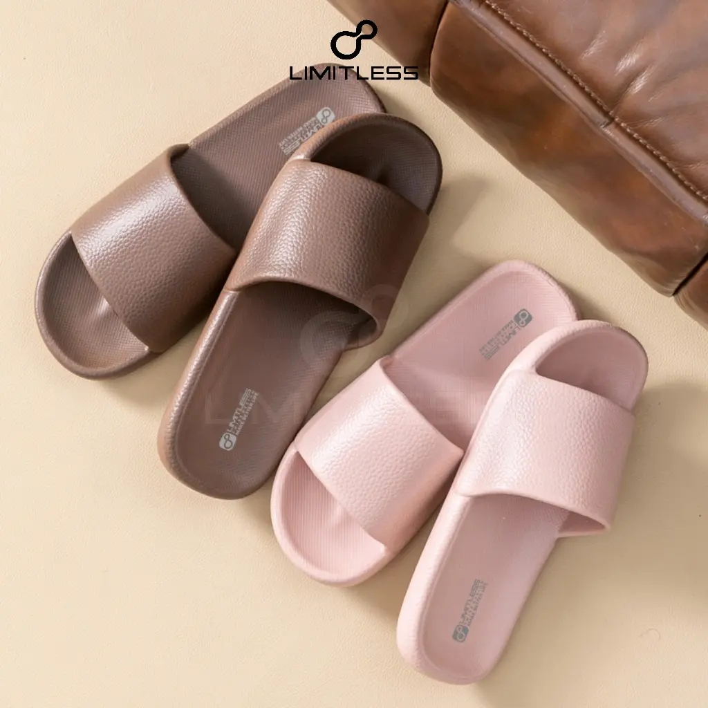 Sandal JOLIE Wanita Dewasa Anti Slip Ringan Bahan Empuk Sendal Santai Terbaru 2024 ( Size 36 - 44 Shoes )
