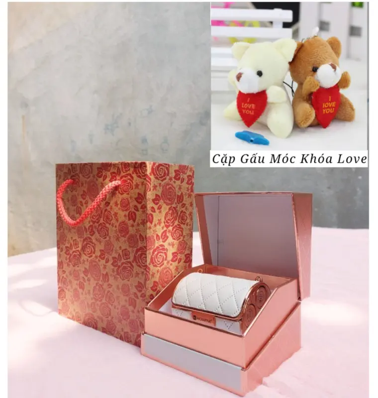 [HCM] Set 4 Cây Son Môi Màu Và Son Dưỡng Ẩm Lâu Phai HOMPAR Kèm Dây Chuyền Có Hộp Đựng Túi Xách Làm Quà Tặng Cực Sang  Hàng Hot 5