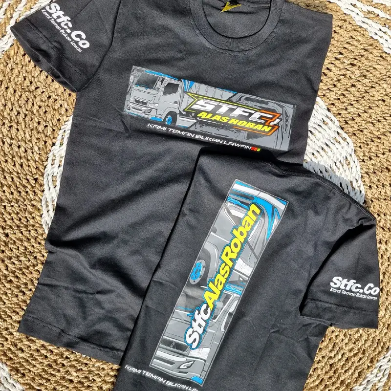 kaos new STFC vol 2 LIMITED EDITION terbaru original Katun - kaos original - kaos keren - pria wanita Baju Distro Combed Tebal Sablon Nyaman nyaman di pakai Panjang Cowok ikspi bajudistro co unisex 🩳hitam leng bajukaos dewasa 5