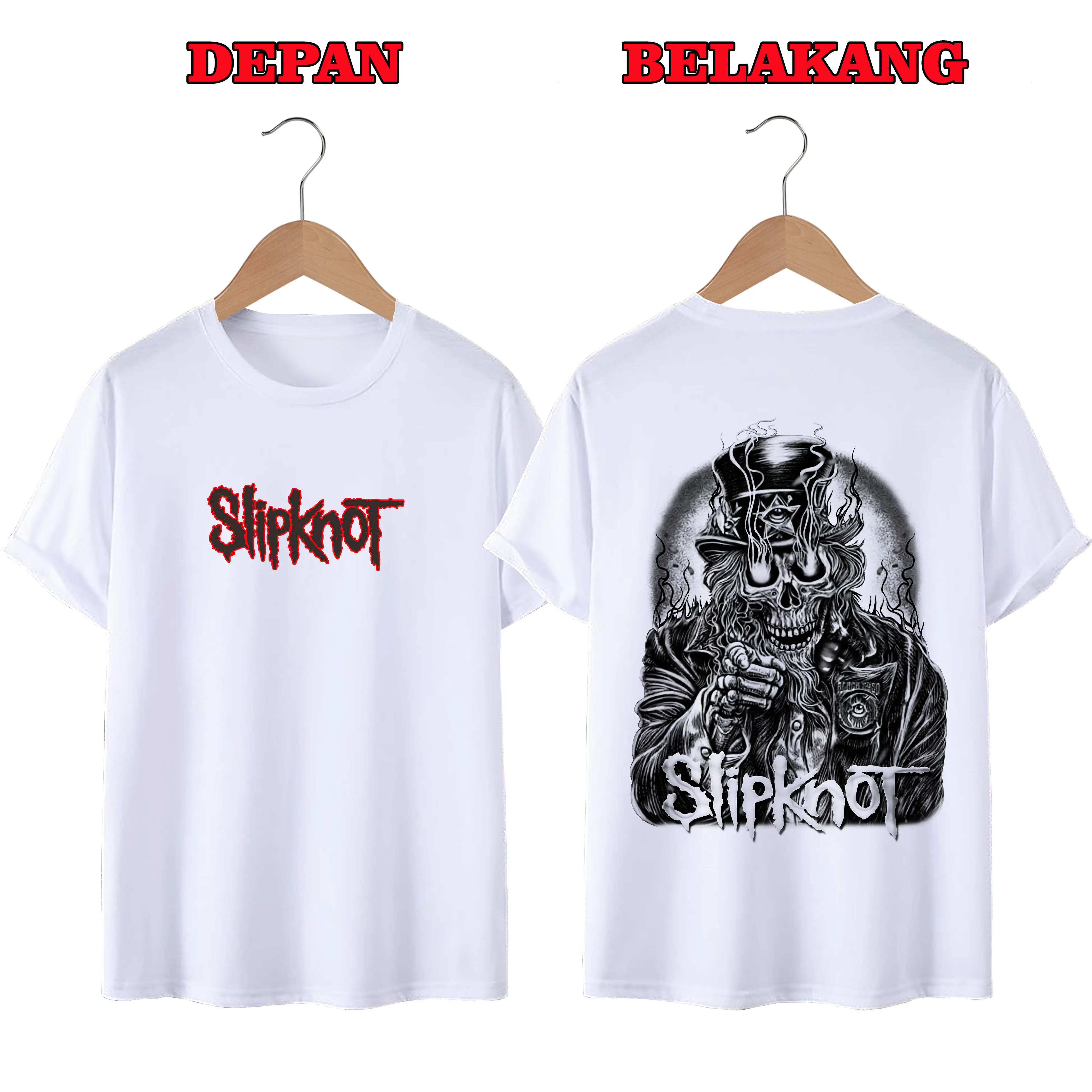 KAOS DISTRO PRIA KEREN, TERMURAH BISA COD,SLIPKNOT