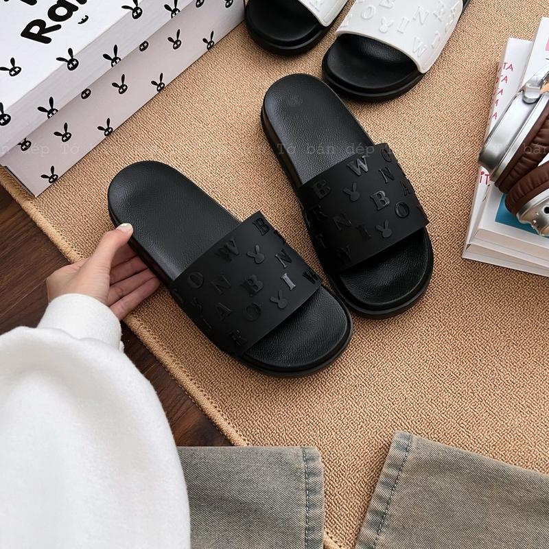 Dép quai ngang Rabbit Town Sprint đế 3cm - Nam nữ - Kiểu dáng basic - Kèm hộp - BH 1 năm
