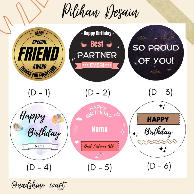 Medali wisuda insert paper /kado wisuda/kado ultah/ kado ulangtahun 4