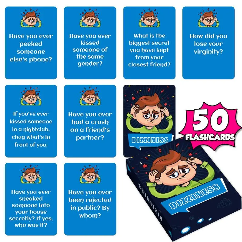 Creative Card Game, 1 Box Funny Card Game, Party Game for Adults, Ice Breaking Game, Family Party Game, Party Supplies