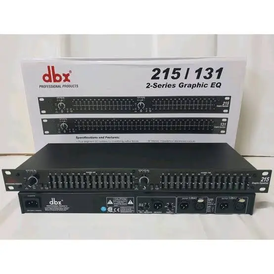 Equalizer DBX 215 Grade A DBX215 0
