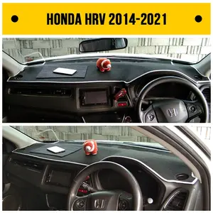 BELI 1 DAPAT 4 | Cover Dashboard Mobil HONDA HRV 2014-2021 Pelindung Dasbor - Alas Taplak Dasbord aksesoris interior Hiasan dalam mobil - karpet pelindung panas dasbord dari sinar matahari bahan Premium