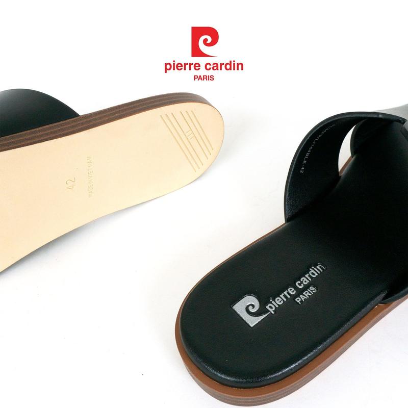 Dép da nam cao cấp, dép nam quai ngang đế bằng khẳng định vẻ nam tính của phái mạnh - PCMFWL 164 6
