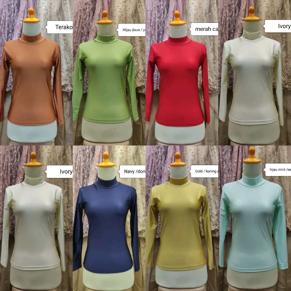manset Lycra glitter premium adem