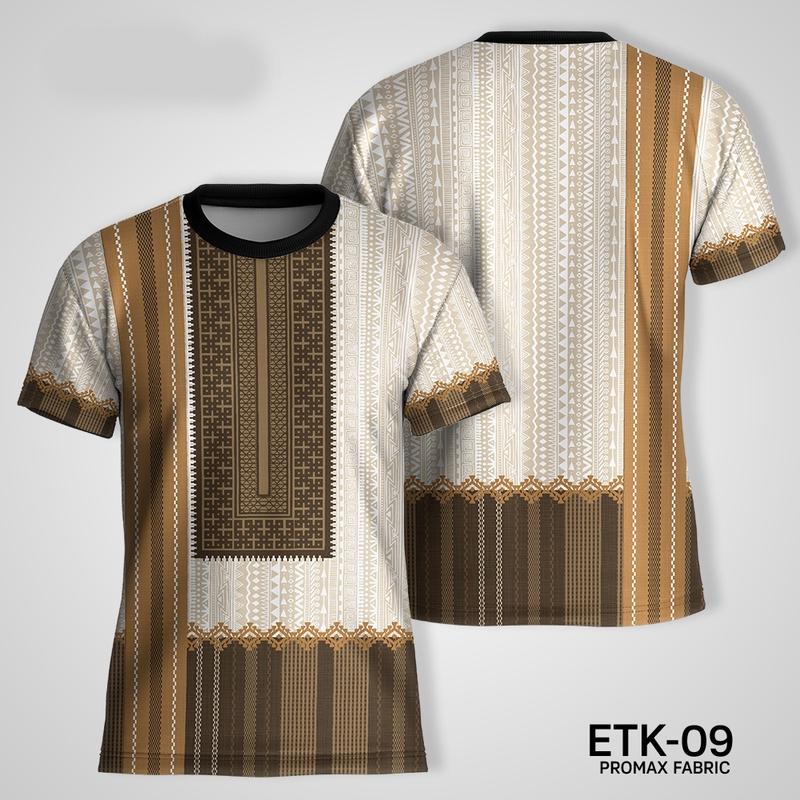 Product Introduction of Tribal Inspired  3D Printed T-shirt: Durable, Elastic, Easy To Care for, Suitable for Casual or Vacation Summer Wear 2
