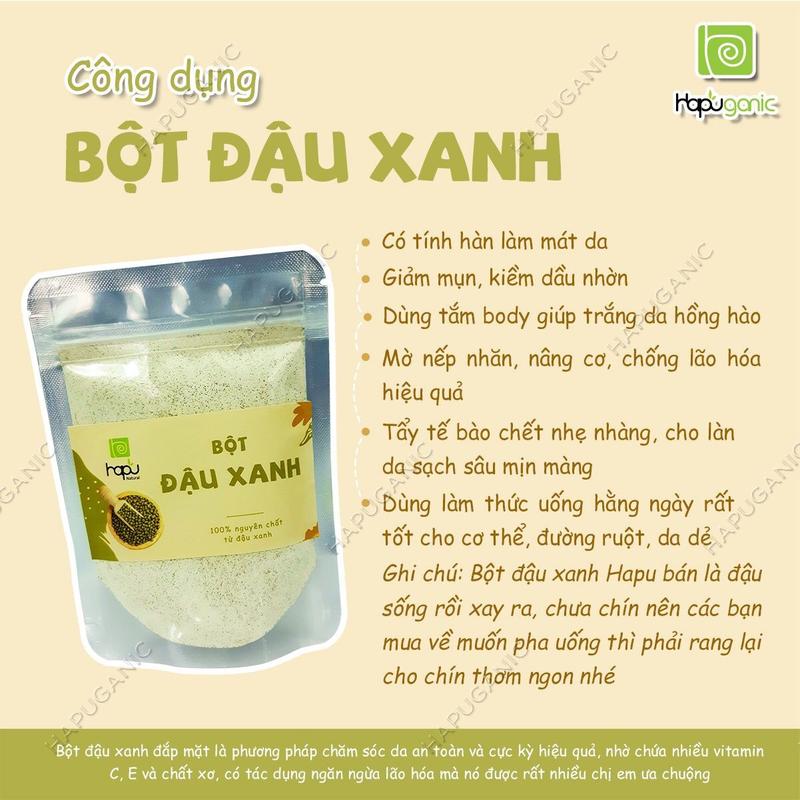 Hũ Bột Đậu Xanh Sấy Lạnh Nguyên Chất Hapuganic 3