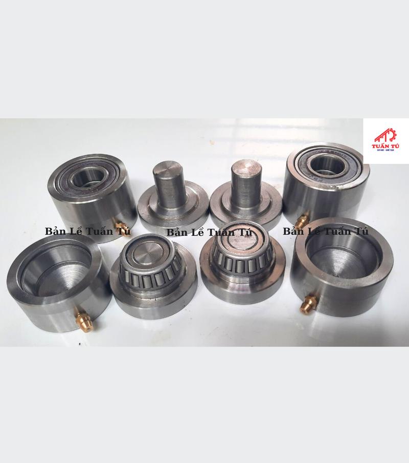 Product Introduction of (Bộ 4 cái) Bản lề D52mm lắp 2 vòng bi - Chịu lực cửa 200-300kg/ cánh,VÒNG BI CHÍNH HÃNG, Thép C45 6
