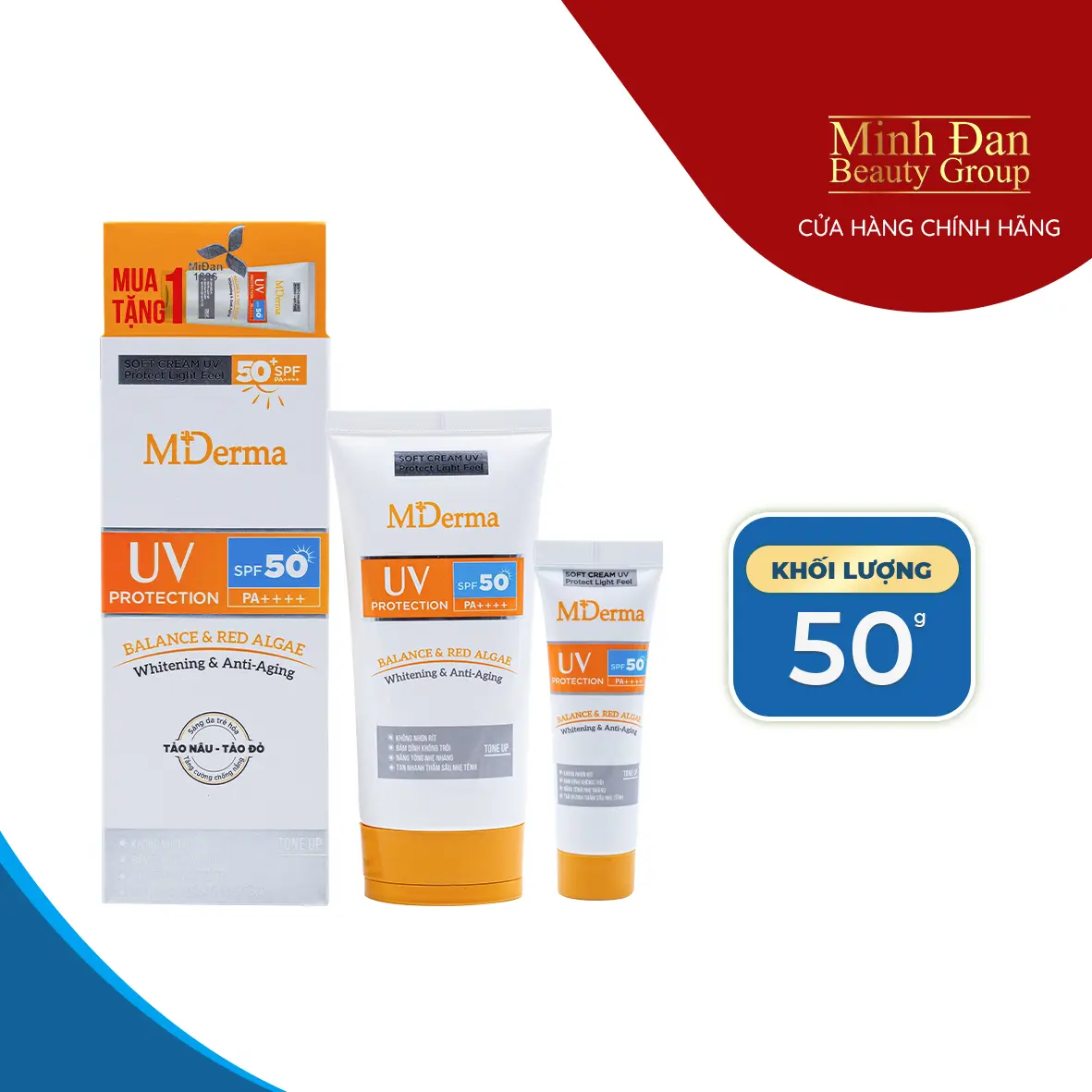 KEM CHỐNG NẮNG MDERMA UV PROTECTION Skincare Làm Đẹp Da