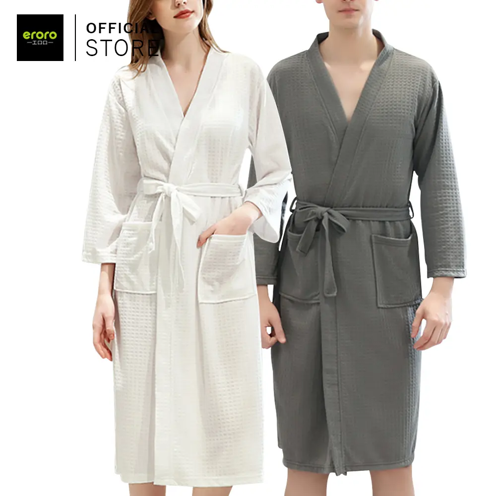 Bathrobe, high quality, flexible, good fabric, solid color.