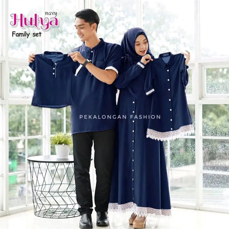 COUUPEL KELUARGA Famili SET /BAJU SET KELUARGA Seragam Polos couple dan lebaran 1