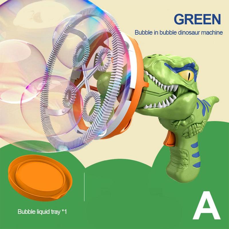 Product Introduction of Bubble Bubble Machine Dinosaur Bubbles Machine Toys Suitable For Children And Toddlers B5Y7 25